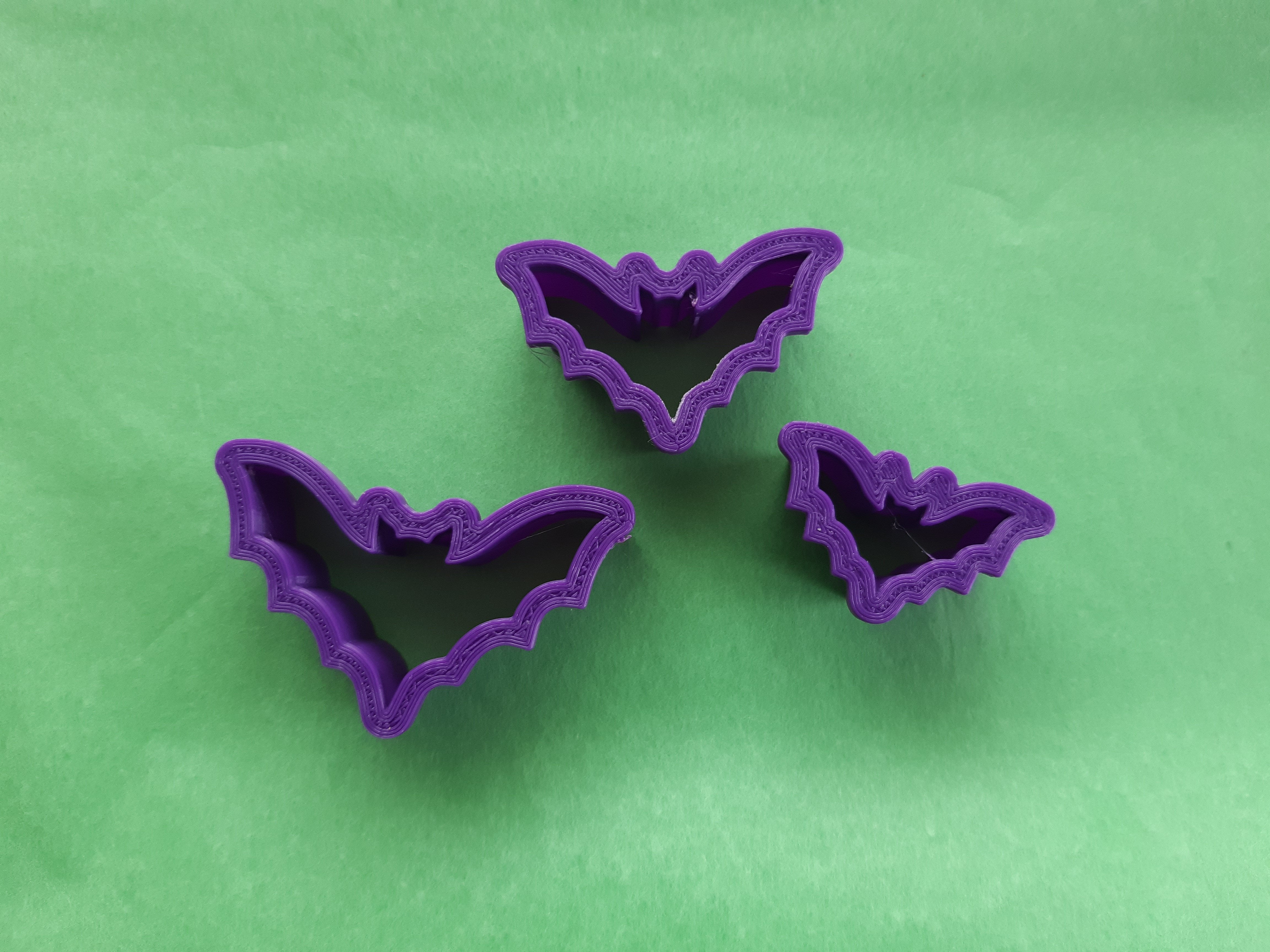 Halloween Bat Polymer Clay Cutters – The Bubble Girl